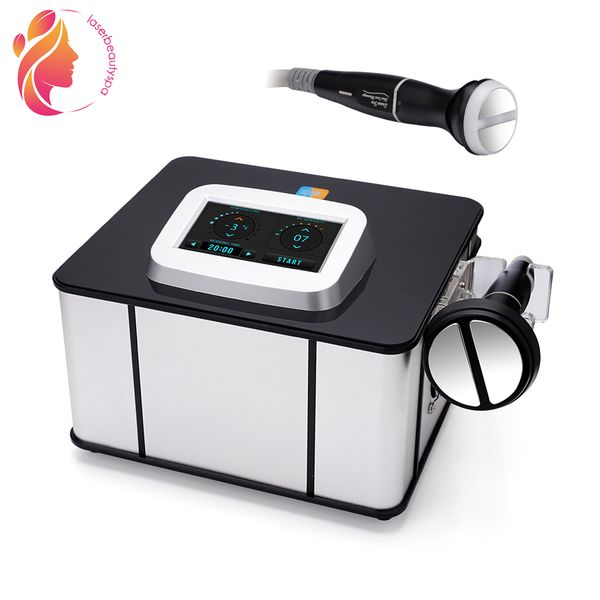 

portable rf two handles skin rejuvenation facial & body care beauty machine