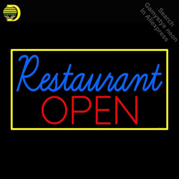 

neon sign for restaurant open neon bulb sign handcraft real glass tube decorate windows personalise neon sign maker dropshipping