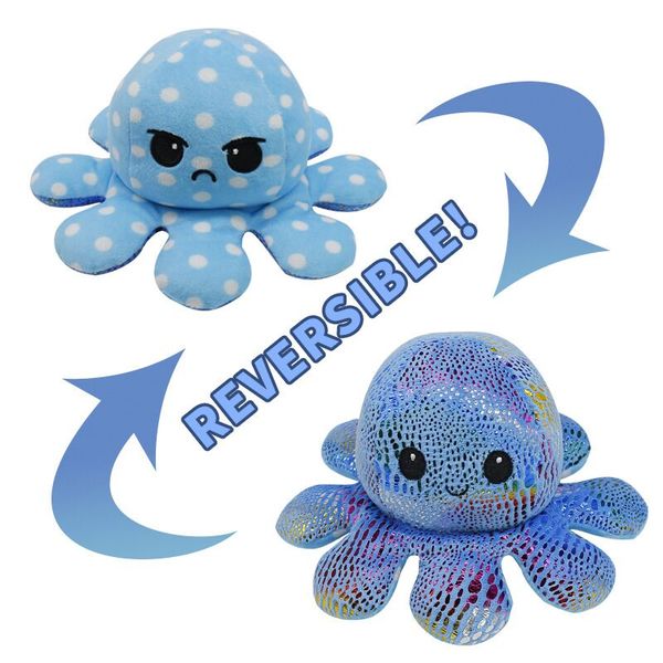 

reversible flip ocs stuffed plush doll soft reversible plush toys color chapter plush doll child toys