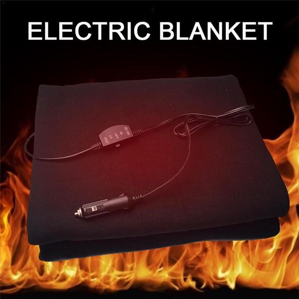 

145*100cm 12v car heating blanket electric heating fast lcd switch temperature control adjustment winter camping car accessories