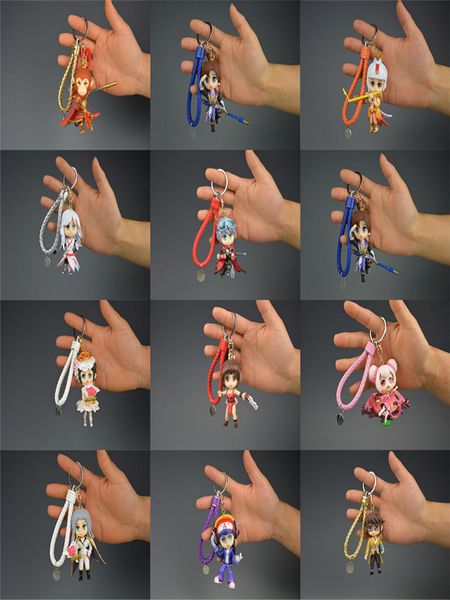 

hyfrdfking's hand made glory doll li bai dio chan xiao qiao sun wukong luban arror toy toy цепочка для цепи pendantgdr, Silver