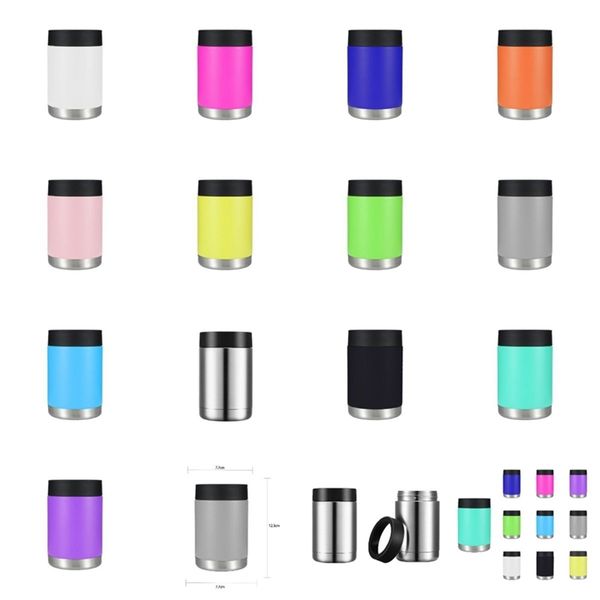 

12oz tumblers 13 цвета кокс-банки с водой бутылка из нержавеющей стали тумблеры кофейные кружки молоко вакуумная чашка с крышкой cyz2732