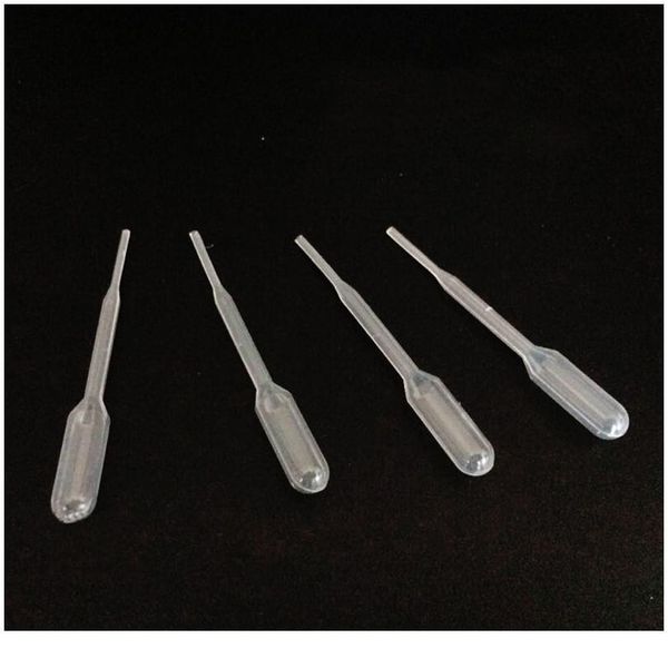 

100 pcs/set 0.2ml transparent pipettes disposable safe dropper transfer graduated pipettes for lab experiment bbydsy