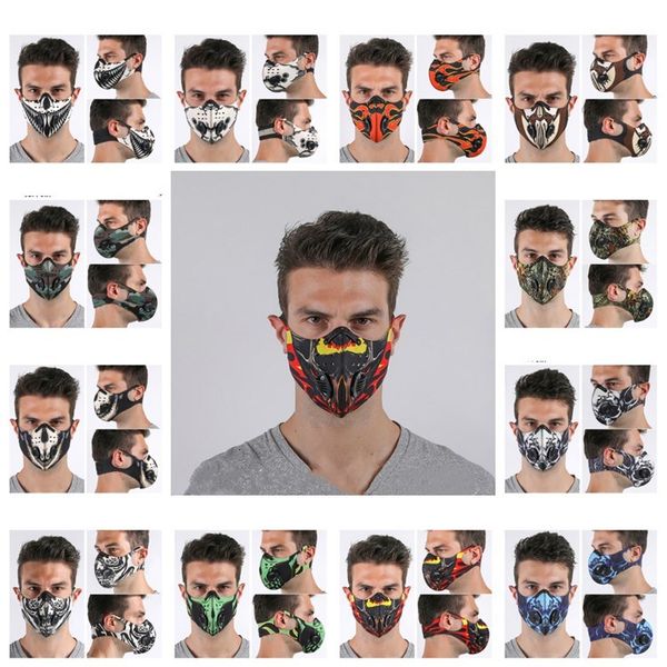 

outdoor sports with breathable double valve cycling pm2.5 antifog anti dust protective mask designer face masks t2i51346