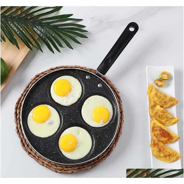 

4/7-hole frying pot thickened omelet pan non-stick egg pancake steak pan cooking egg ham pa jllfdy dayupshop