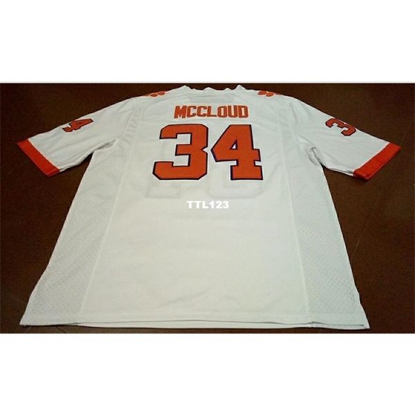

men clemson tigers #34 ray-ray mccloud orange white college jersey or custom any name or number jersey, Black
