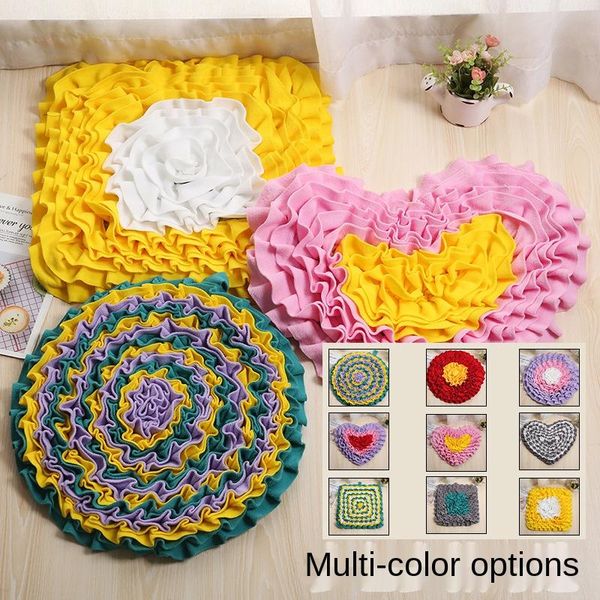 

kennels & pens smell pad bite-resistant educational pet toy dog mat relieve pressure antienvironmental protection training blanket