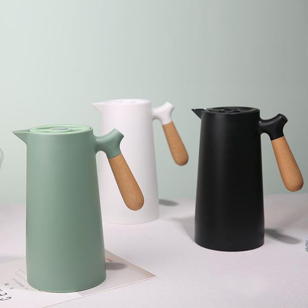 

large capacity nordic thermal insulation kettle household thermal insulation pot glass liner water bottle