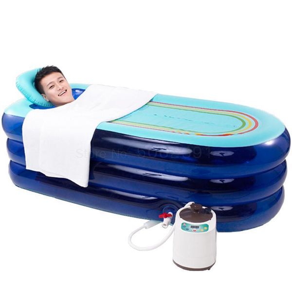 

extended and thickened steam bath folding inflatable bathtub bathtub sweat steamer