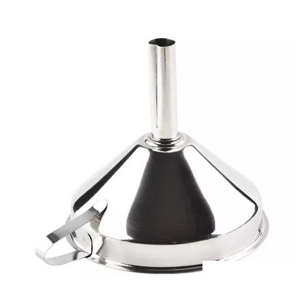 

4 inch 304 stainless steel funnel with detachable strainer kitchen tools funnel jllkbr allguy