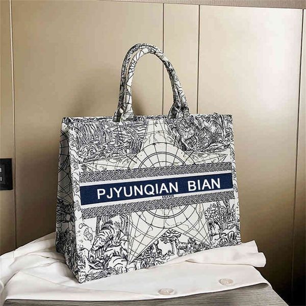 

85% off shop for sale hand held one shoulder canvas tote bag women's high-level sense of high-capacity net red 2022 pop fashion and for