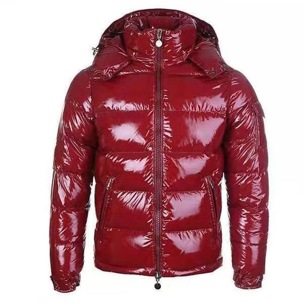 

mens coats cold winter jacket goose parka hooded rib sleeve down fashion womens jumpers clothes, Black