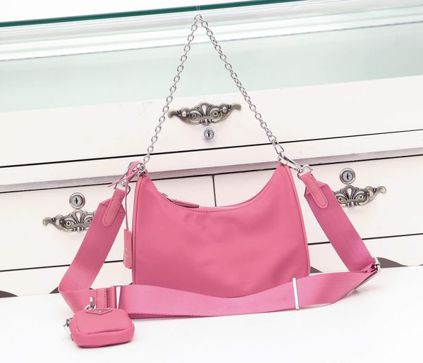 

handbags tote quality version women sacs women 3in1 black chain crossbody tote bags shoulder pink bag hobo femme crossbody high bags ha xpbt