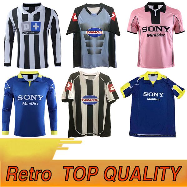 

retro del piero soccer jersey 84 85 92 95 96 97 98 99 02 03 11 zidane ancient maillot davids oldest shirt, Black;yellow