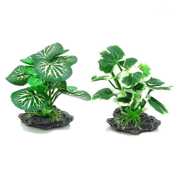 

decorations gako fake grass simulation artificial plants aquarium decor water ornament plant fish tank 14cm decoration1