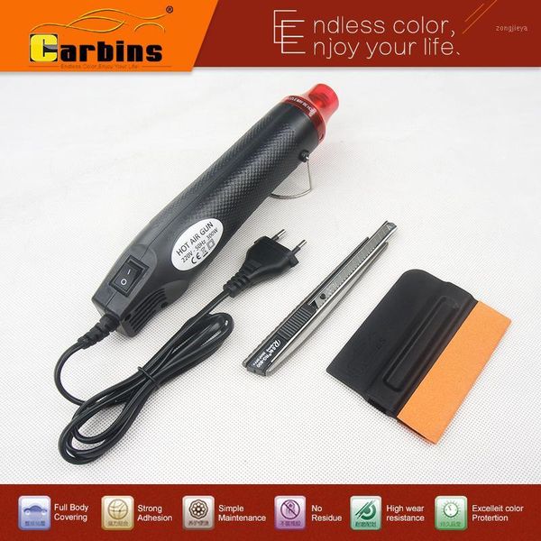 

ice scraper electric air heat gun glue car vinyl film shrink wrapping tool heater tools blue squeegee1