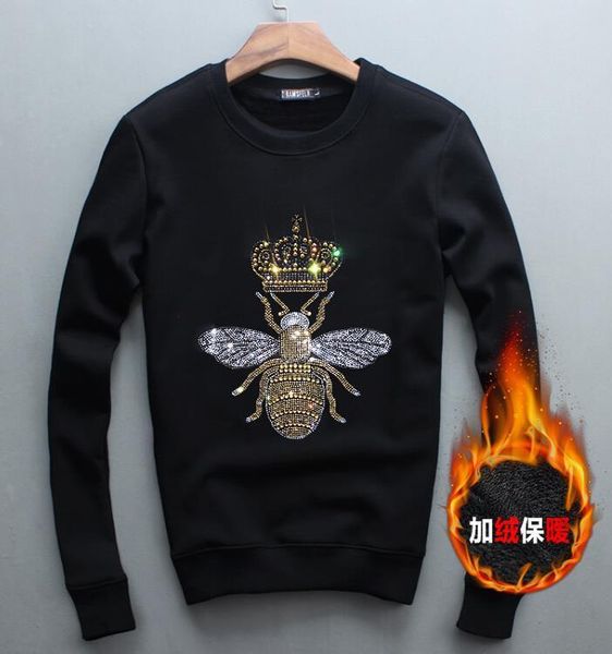 

men hoodie 2019 spring autumn new new streetwear sweatshirts cotton men hoodies diamond design pullover, Black