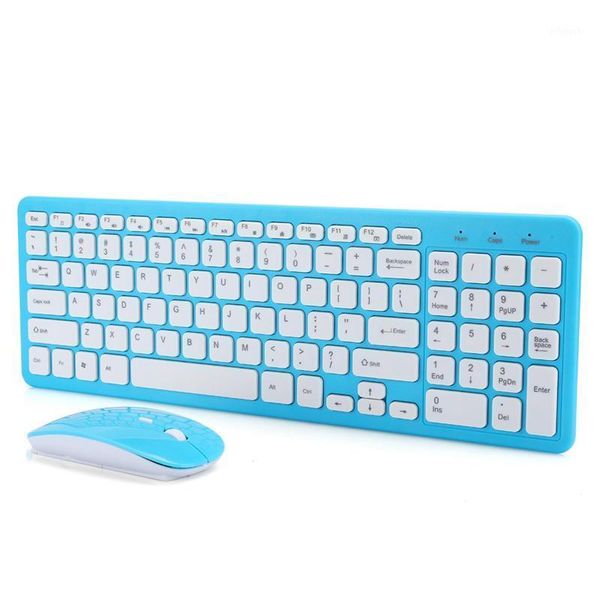 

keyboard mouse combos wireless set office gaming 4 keys 96 for notebook computer 3-speed micro usb receiver1