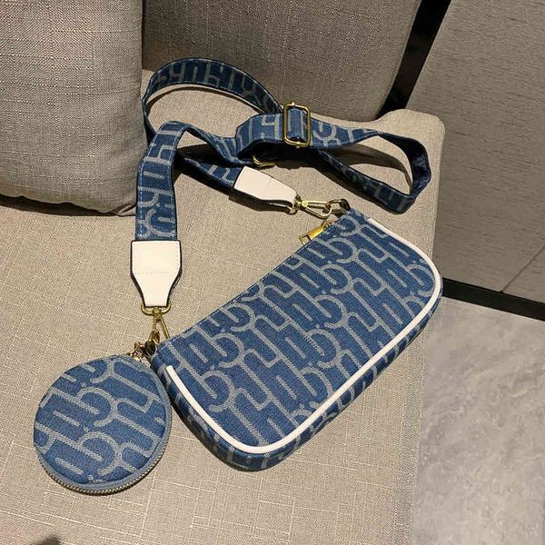 

2022 latest luggage factory wholesale meimu red canvas small bag women's new stick armpit bag one shoulder two in one broadband messeng