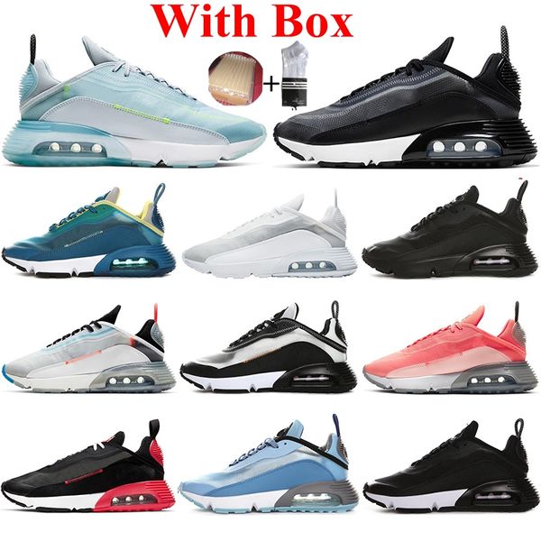 

with box 2090s men running shoes triple black lava glow shoes triple white university red 2090 outdoor women sport sneakers trainers 36-45