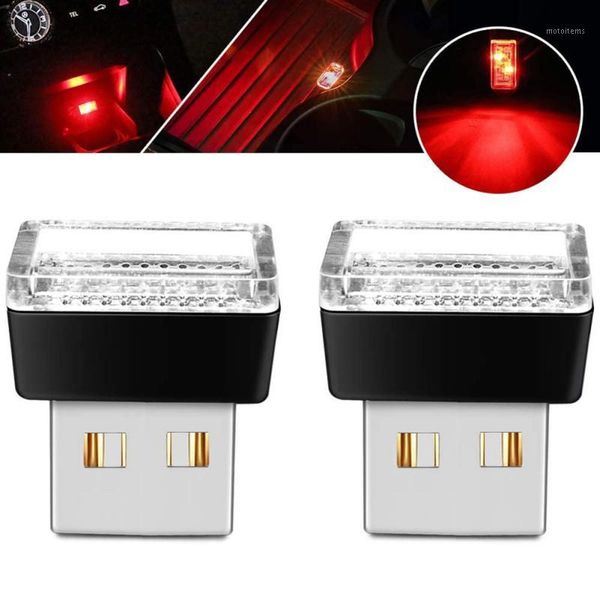 

usb led car interior atmosphere lights night led decoration mini- usb lights ambient lighting kit decorative lamp1