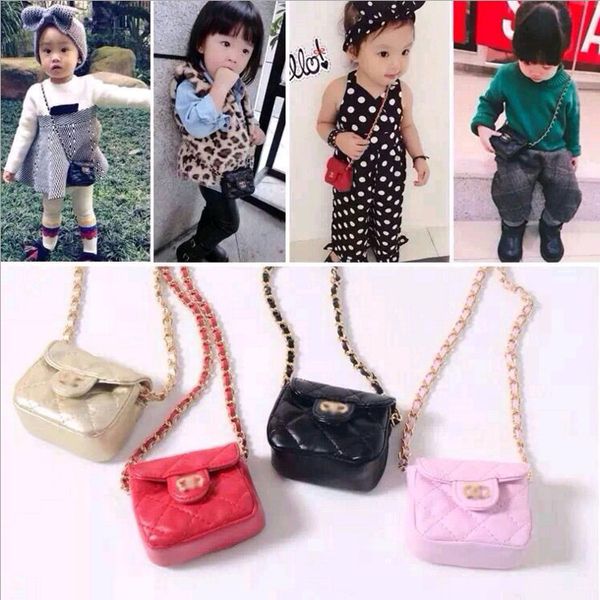 

girls mini handbag kid purses cross-body bags 2019 fashion 5 colors kids girls shoulder bag children candies bags christmas gifts wallets, Black