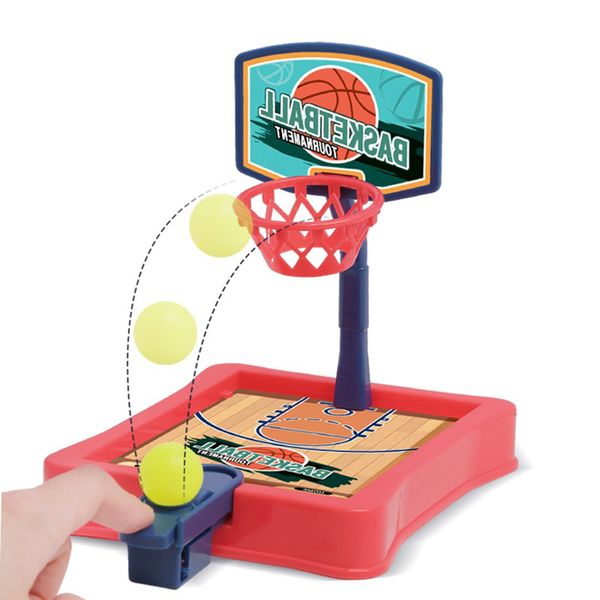 Funny Mini Basketball Board Game Toy Catapult Basketball Toys Finger