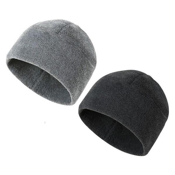 

men winter hat women knitted hat for men cap winter beanie gorro thick warm brimless fur bonnet hiking cap, Black;white