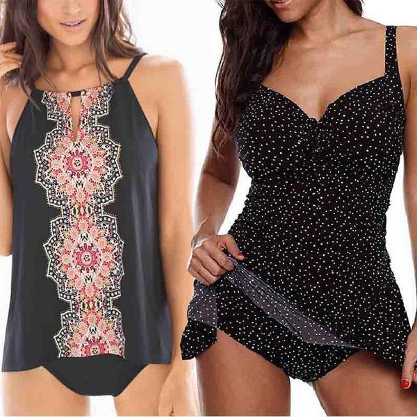 

tengweng plus size swimwear women large size one piece swimsuit dress female bathing suit 2019 swim skirt one piece beach wear1, White;black