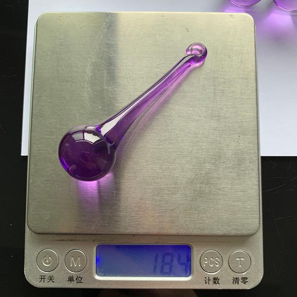 

5pcs 80mm purple glass water drop chandelier pendants crystal curtain parts icicle crystal chandelier suncatcher diy h qyltyw