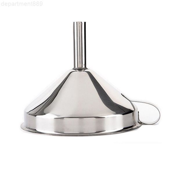 

a-functional stainless steel kitchen oil honey funnel with detachable strainer/filter for perfume liquid water tools za5402