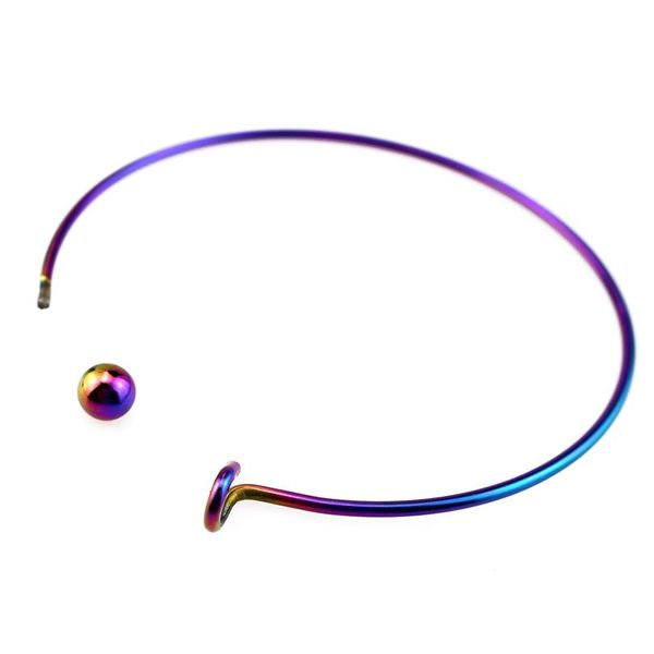 

rainbow color bangle bracelet pick a pearl cage dangle carriage car pendant b-c878 rainbow color wmtecy bdesybag, Silver