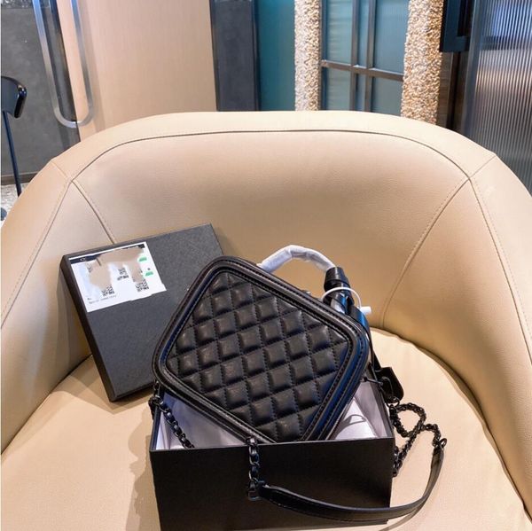 

2021 women tote bag box package brown bags leather clutch fashion wallet bags