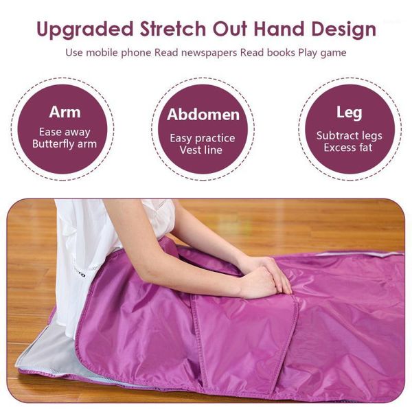 

digital thermal sauna blanket far-infrared sauna blanket hand-reachable design body shaper used for weight loss and fitness1