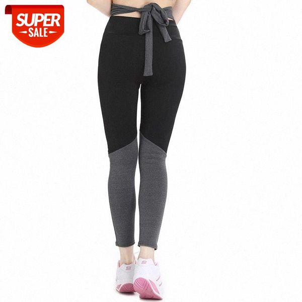 

normov bow patchwork women leggings casual high waist ankle length leggings sxy plus size push up fitness feminina #ma4f, Black;white