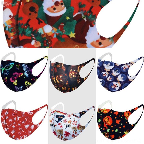 

claus la mouth party yb2t3 christmas mask breathable maskstylesanti-dust fashion face cover santa christmas earloop claus masks sant tuxbj