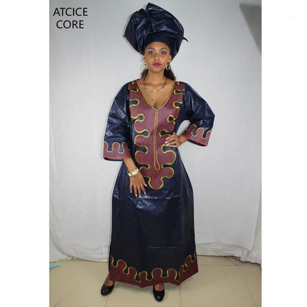 

african dresses for women african fabric bazin riche embroidery design dress1, Red