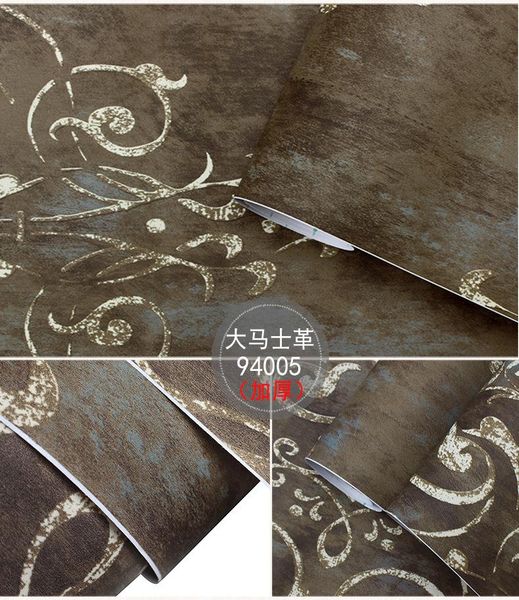 

new european damascus self-adhesive wallpaper living room tv background wall decoration home improvement waterproof wall sticker