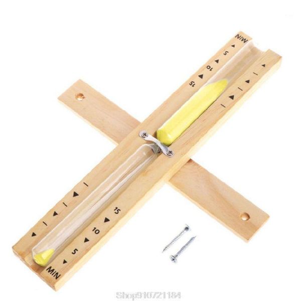 

wooden sauna hourglass wall mounted rotating 15mins sandglass clock timer n05 20 dropshipping1