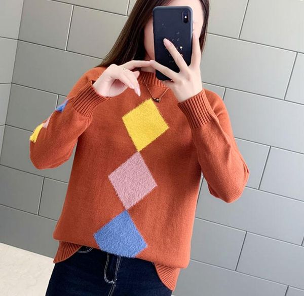 

2021 spring and autumn winter with new style fashion long sleeve women's sweater coat@329, White;black