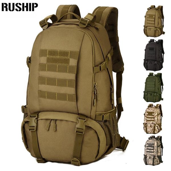 

outdoor bags waterproof tactical 3d army rucksack multifunction high capacity hike camouflage travel backpack mochila molle system