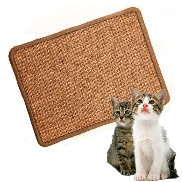

cat beds & furniture 30*40cm protection mat natural sisal play scratcher pad scratching1