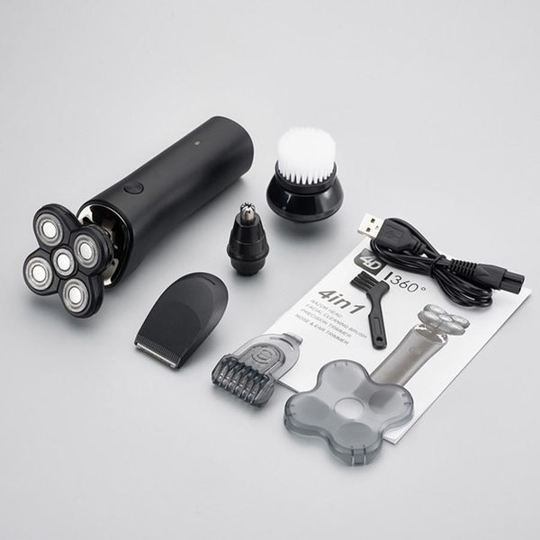 

electric razor for men wet and dry rotary shavers cordless waterproof electric shaver usb rechargeable electric shaving razors h wmtplx