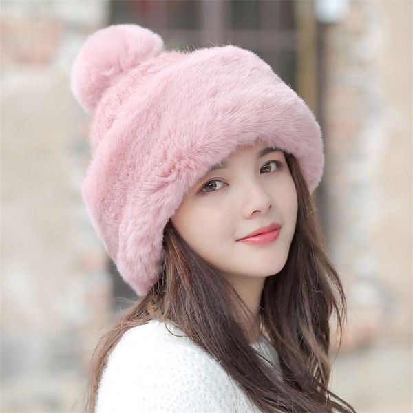 

женщины теплые вязаные шляпа женские зима плюс бархатные шапочки мягкие удобные уютные украшения утолщения сгущает вязание крышки повседневн, Blue;gray