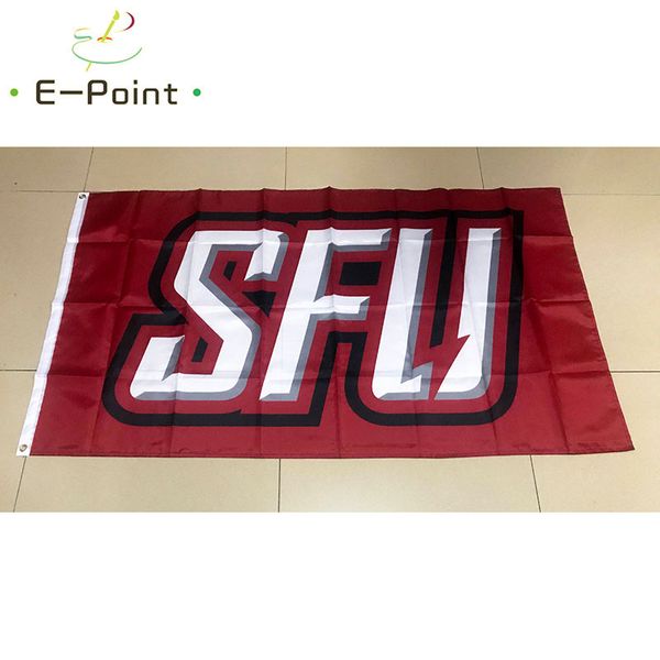 NCAA Saint Francis Red Flash Flag 3 * 5ft (90cm * 150cm) Bandiere in poliestere Banner decorazione volante casa giardino flagg Regali festivi