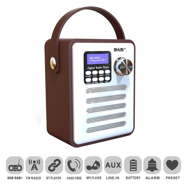 

bluetooth 4.2 wooden dab radio digital dab/dab+ fm wi-fi speaker bluetooth wireless radio fm/tf card/u disk/alarm clock
