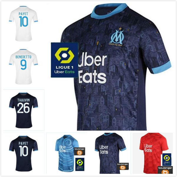 

thailand maillot om olympique de marseille soccer jersey 2020 2021 marseille maillot de foot benedetto payet  gustavo 20 21 thauvin shirts, Black;yellow