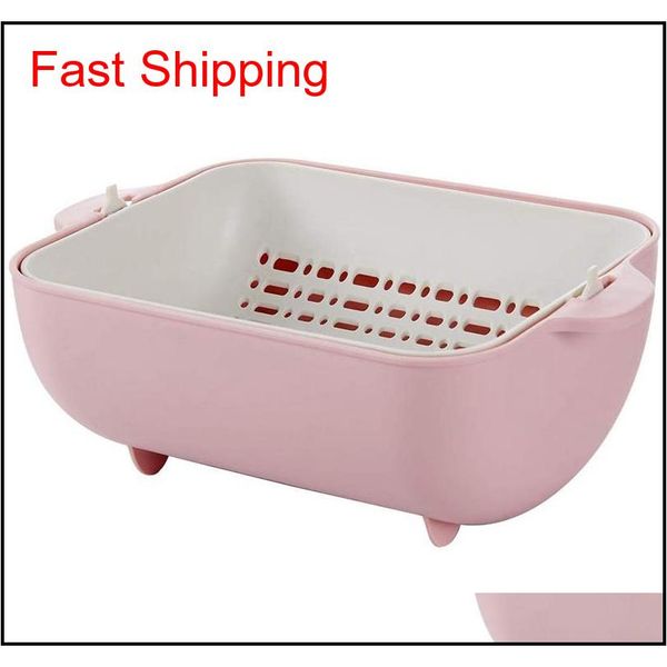 

multifunction kitchen strainer,double layer draining basket bowl kitchen washing strainer for fruits vegetab qylqgk sports2010