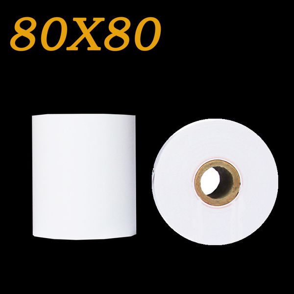 

paper products office and school supplies 80*80mm for restaurants, hospitals, ls, supermarkets, printers and cash registers thermal paper ca