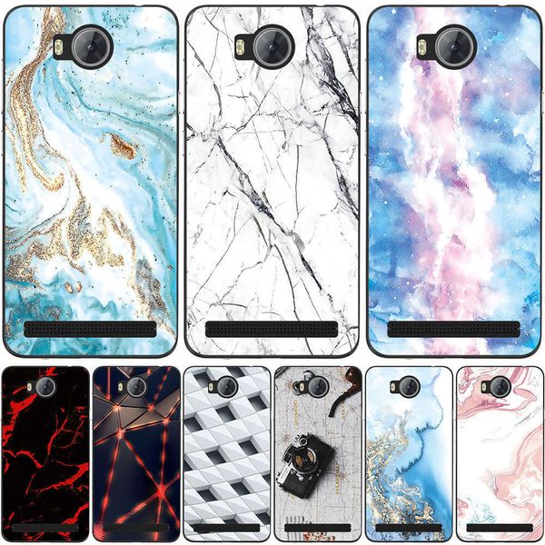 

huawei ii 2 y3 fashion painted marble leather casevfe1
